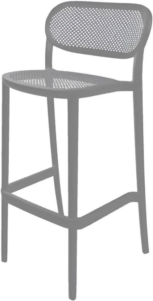 Tarrison - Nuta Mineral Grey Barstool - AS3565578A