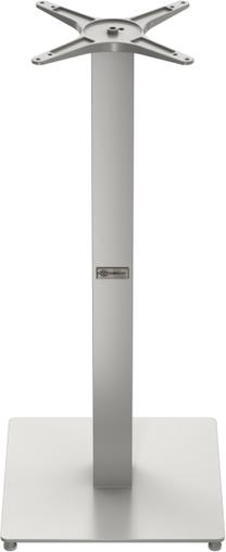 Tarrison - Palermo 18" Silver Square Bar Table Base - ABG401218SS