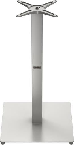 Tarrison - Palermo 22" Silver Square Bar Table Base - ABG401222SS