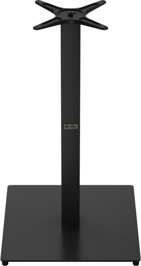 Tarrison - Palermo 24" Black Square Bar Table Base, Single Box - ABG401224BL