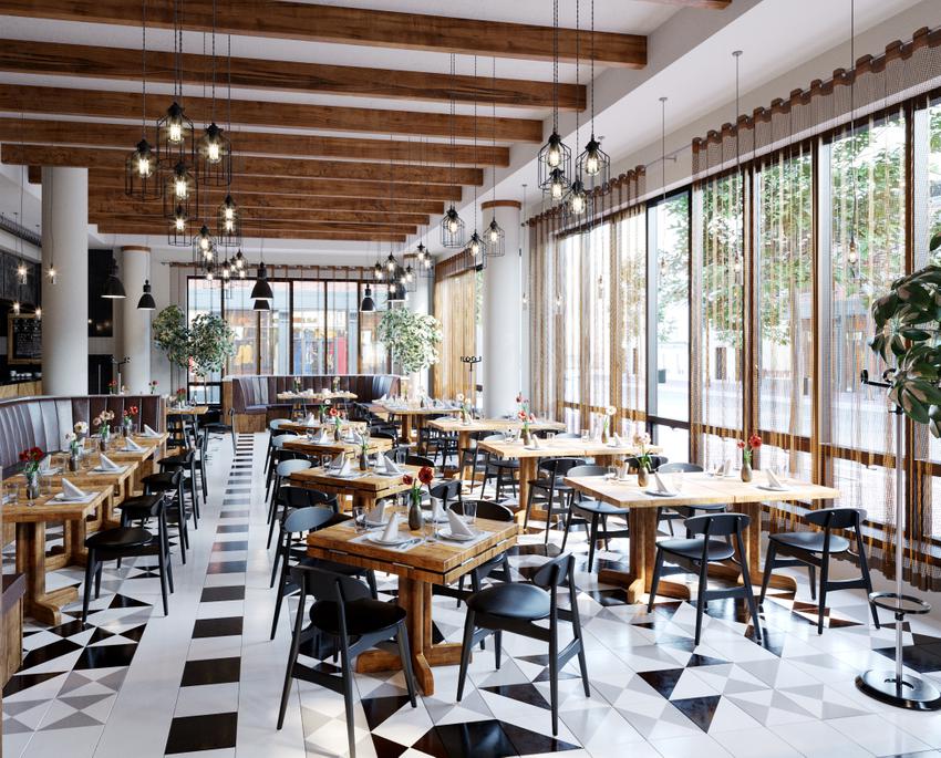 Tarrison - Raven Black Frame, Black Vinyl Upholstery Side Chair - ISG0101BLUBL