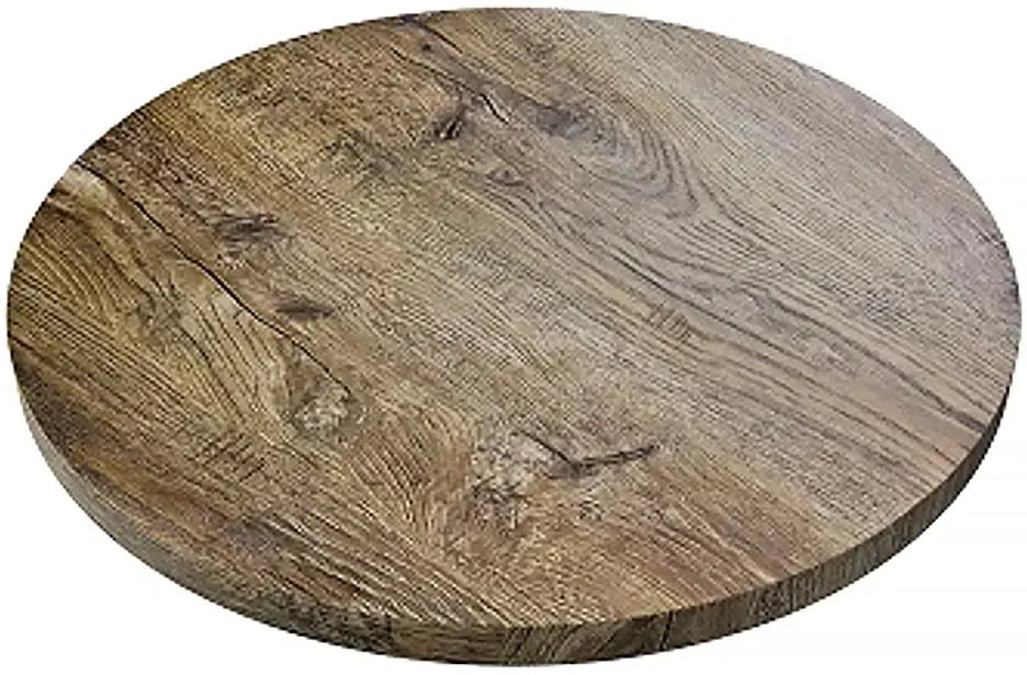 Tarrison - Seamless Thermofoil 24" Round Natural Table Top With T-Nuts - IOSTWT24RDNAT