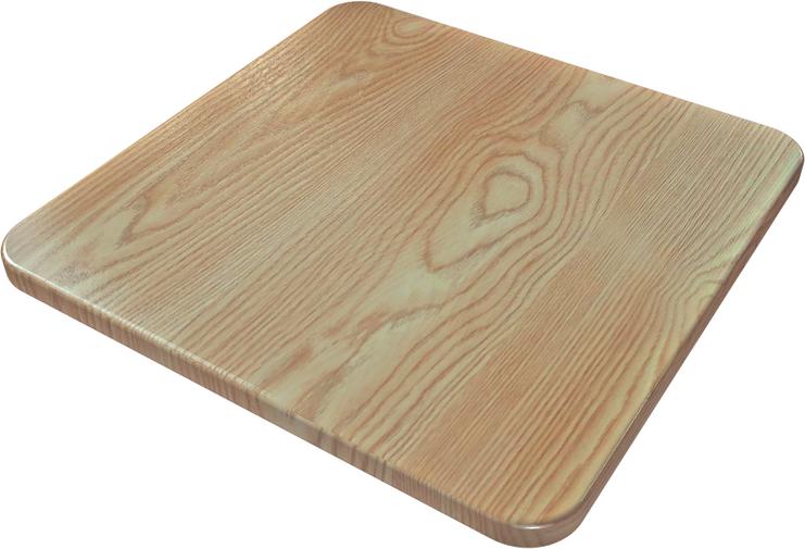 Tarrison - Seamless Thermofoil 24" Square Natural Table Top With T-Nuts - IOSTWT2424NAT