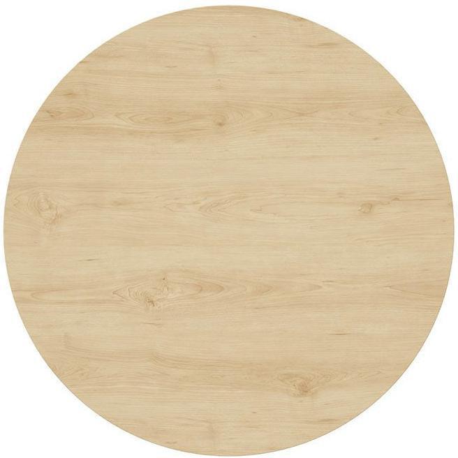 Tarrison - Seamless Thermofoil 30" Round Natural Table Top With T-Nuts - IOSTWT30RDNAT