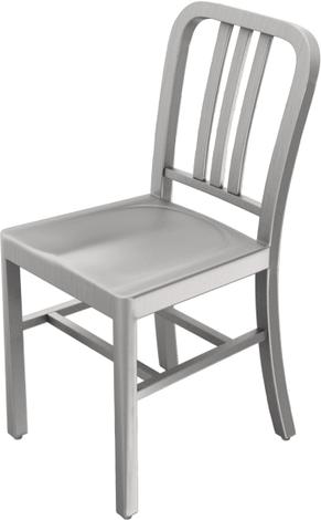 Tarrison - Silver Navy Side Chair (2023) - ASG4201SL