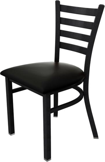 Tarrison - Spencer Black Side Chair - ISG0401UBLBL-KIT