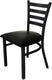 Tarrison - Spencer Black Side Chair - ISG0401UBLBL-KIT
