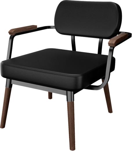Tarrison - Toby Black Lounge Chair - ILGF802UBLBL