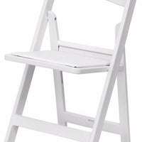 Tarrison - White All-Weather Resin Folding Chair - ASA23FDWHT