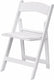 Tarrison - White All-Weather Resin Folding Chair - ASA23FDWHT