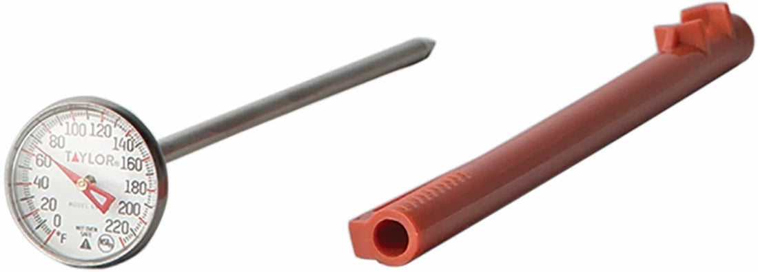 Taylor - 1" Dial Instant Read Thermometer 0°F to 220°F - 5989NFS