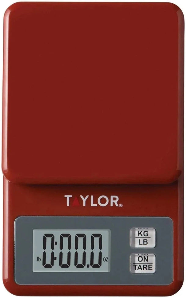 Taylor - 11 lb Compact Digital Red Scale - 3817R