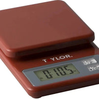 Taylor - 11 lb Compact Digital Red Scale - 3817R
