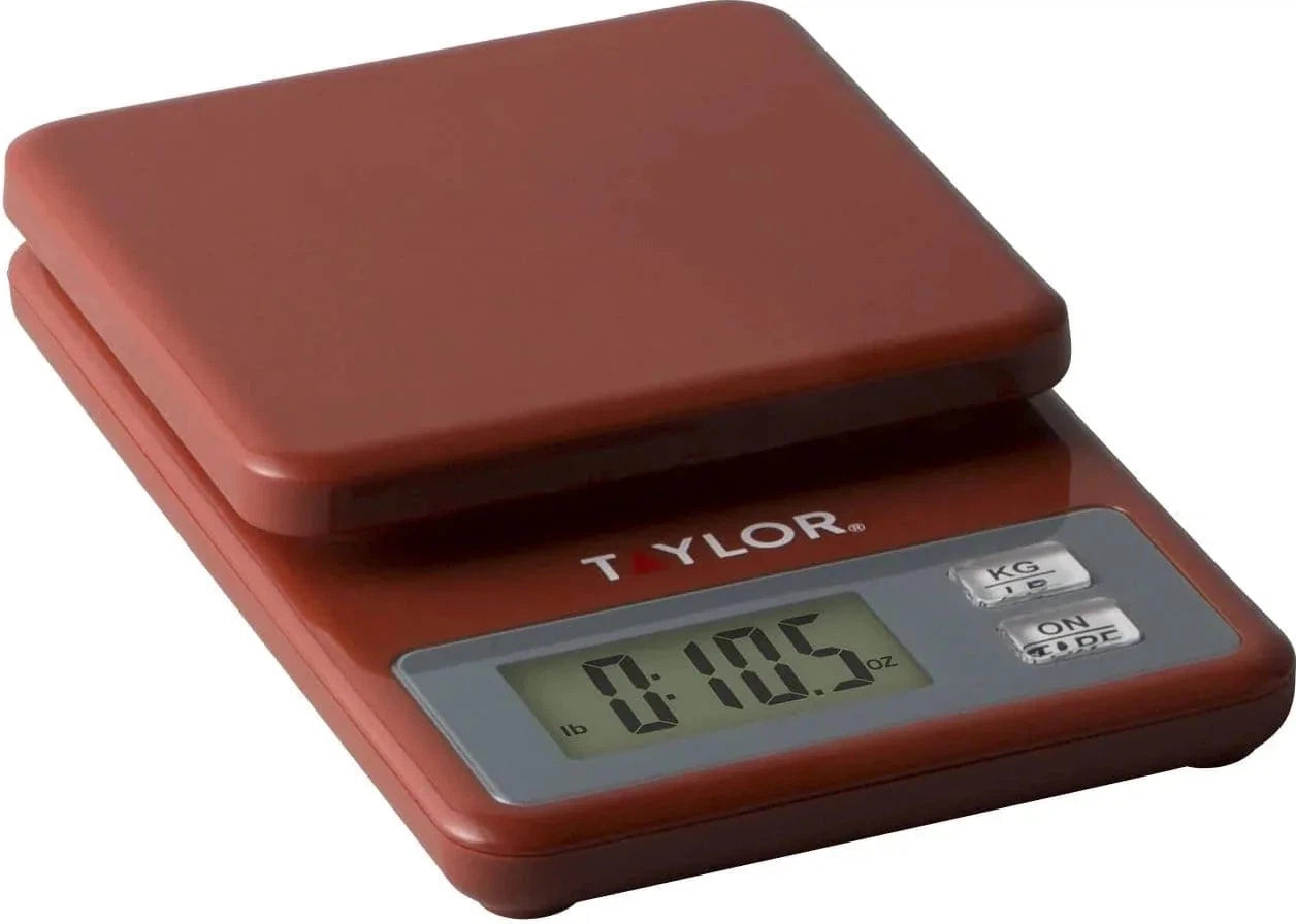 Taylor - 11 lb Compact Digital Red Scale - 3817R