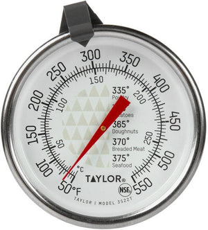 Taylor - 12" Candy/Deep Fry Probe Thermometer - 3522FS