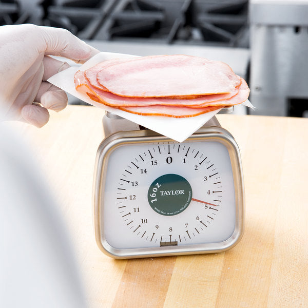 Taylor - 16 Oz Compact Analog Portion Control Scales With Stainless Steel Platform - TP16 - DISCONTINUED