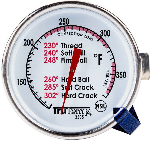 Taylor - 2" Dial Candy/Deep Fry Thermometer, Pack of 6 - 3505