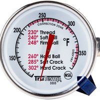 Taylor - 2" Dial Candy/Deep Fry Thermometer, Pack of 6 - 3505