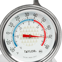 Taylor - 2.25" Refrigerator/Freezer Dial Thermometer - 3507FS
