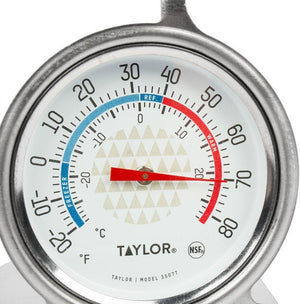 Taylor - 2.25" Refrigerator/Freezer Dial Thermometer - 3507FS