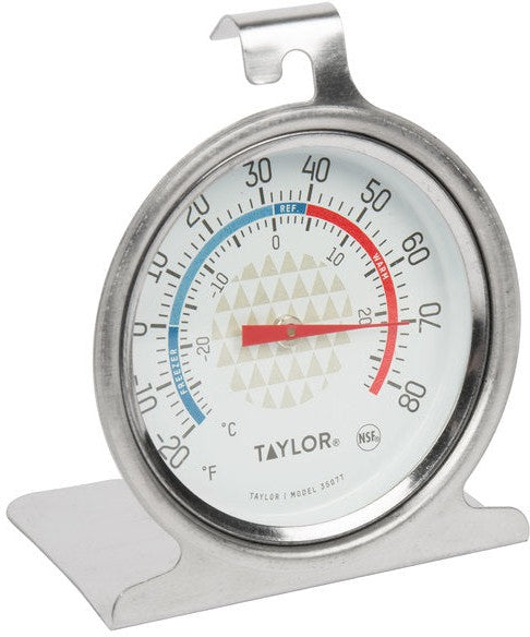 Taylor - 2.25" Refrigerator/Freezer Dial Thermometer - 3507FS
