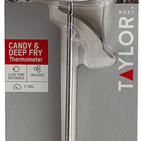Taylor - 3" Candy/Deep Fry Thermometer With Adjustable Pan Clip - 5911N