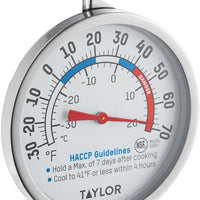 Taylor - 3" Refrigeration Thermometer, Pack of 6 - 5994