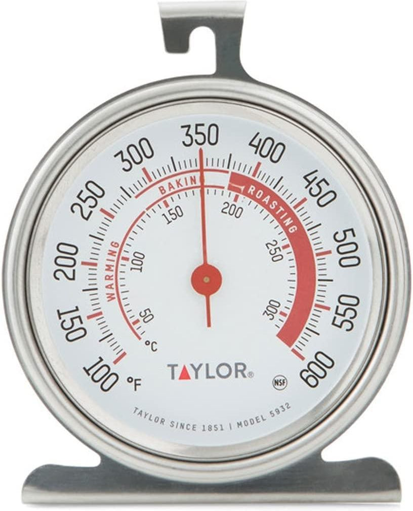 Taylor - 3.25" Analog Dial Oven Thermometer - 5932