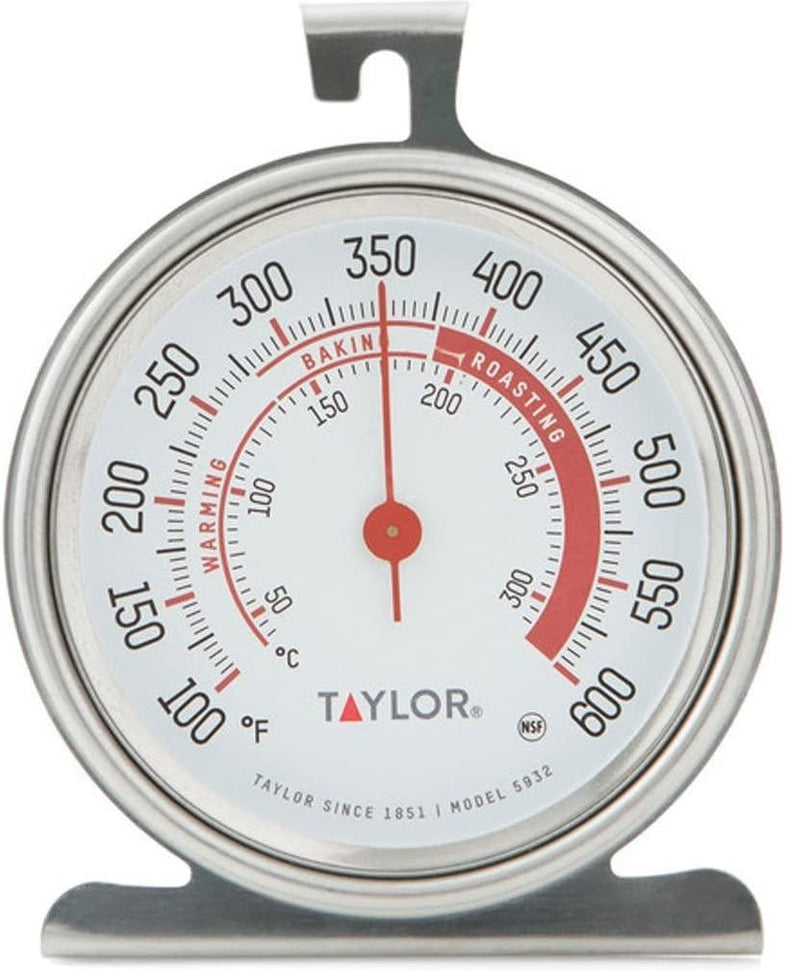 Taylor - 3.25" Analog Dial Oven Thermometer, Pack of 6 - 5932