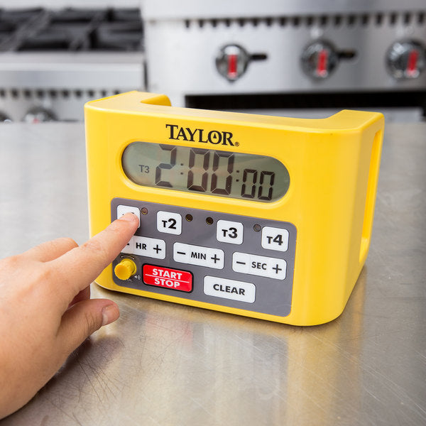 Taylor - 4 Event Loud Digital Timer with 100 Decibel Alarms - 5839N - DISCONTINUED
