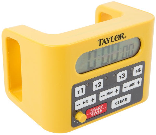 Taylor - 4 Event Loud Digital Timer with 100 Decibel Alarms - 5839N - DISCONTINUED
