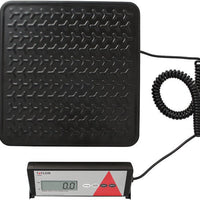 Taylor - 400 lb Digital Receiving Scale with Steel Tread Plate Platform - TE400