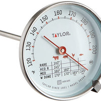 Taylor - 5.5" Probe Dial Meat Thermometer - 5939N