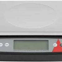 Taylor - 66 lbs Silver Digital Portion Control Scale with an Oversized Platform - TE66OS