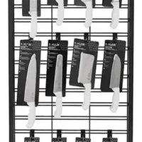 Taylor - 67.26" 2-Sided Black Floor Merchandising Rack - 5254237