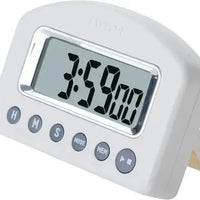 Taylor - 6.75" Silver and Chrome Memory Timer - 584721