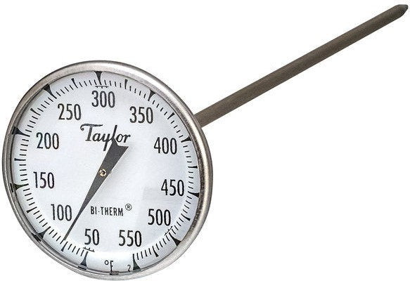 Taylor - 8" Superior Grade Instant Read Probe Dial Thermometer - 6220J - DISCONTINUED