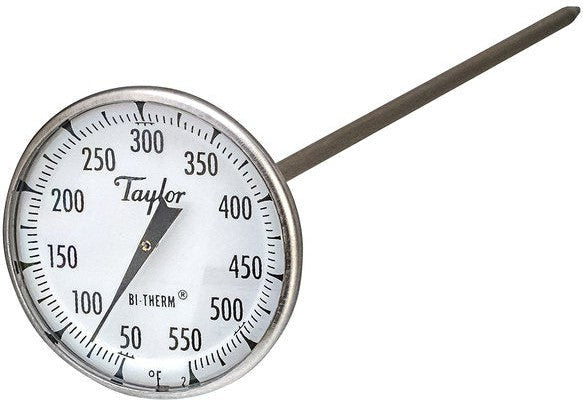 Taylor - 8" Superior Grade Instant Read Probe Dial Thermometer - 6220J