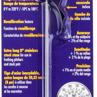 Taylor - 8" Superior Grade Instant Read Probe Dial Thermometer - 8215N - DISCONTINUED