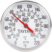 Taylor - 8" Superior Grade Instant Read Probe Dial Thermometer - 8215N - DISCONTINUED