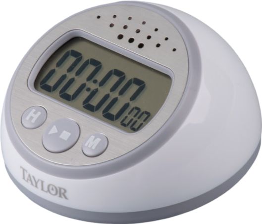 Taylor - 95 db Continuous Super Loud Ring Timer, Pack of 4 - 5873