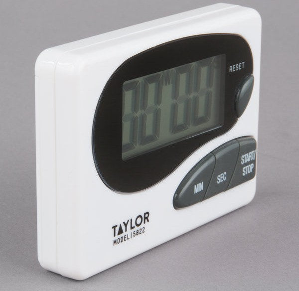 Taylor - Classic Branded Digital Timer With Memory With Recall/Memory Function, Pack of 6 - 5822