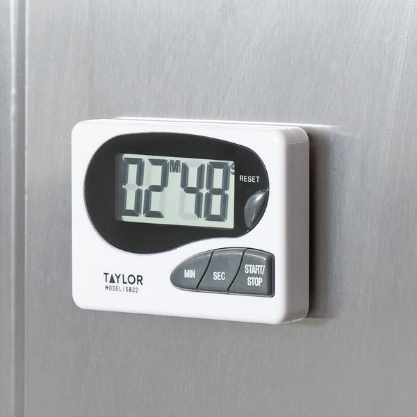 Taylor - Classic Branded Digital Timer With Memory With Recall/Memory Function, Pack of 6 - 5822