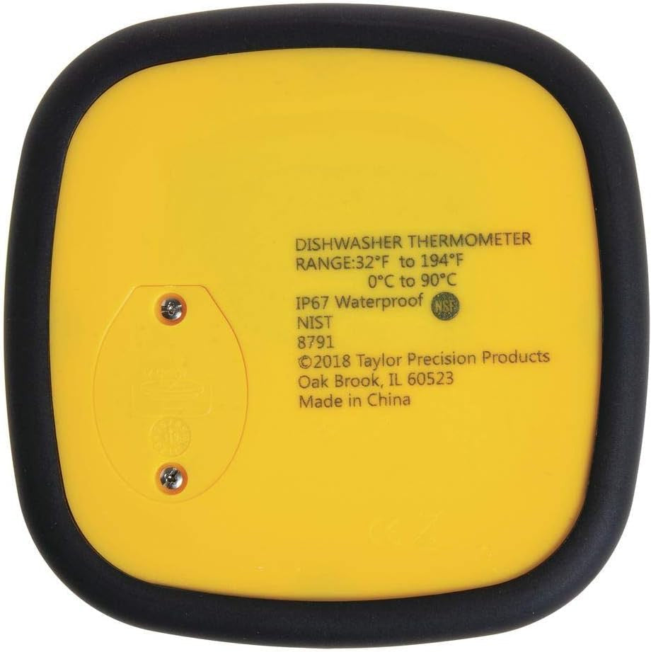 Taylor - Digital Dishwasher Thermometer, Pack of 6 - 8791