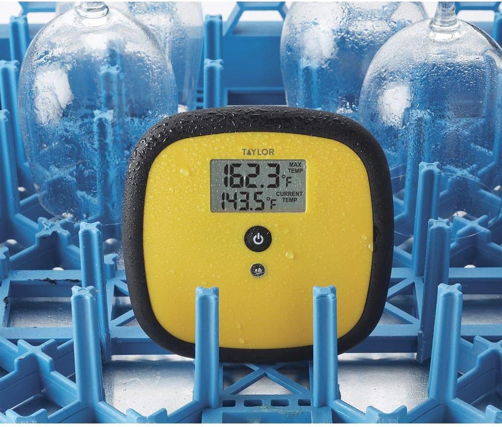 Taylor - Digital Dishwasher Thermometer, Pack of 6 - 8791