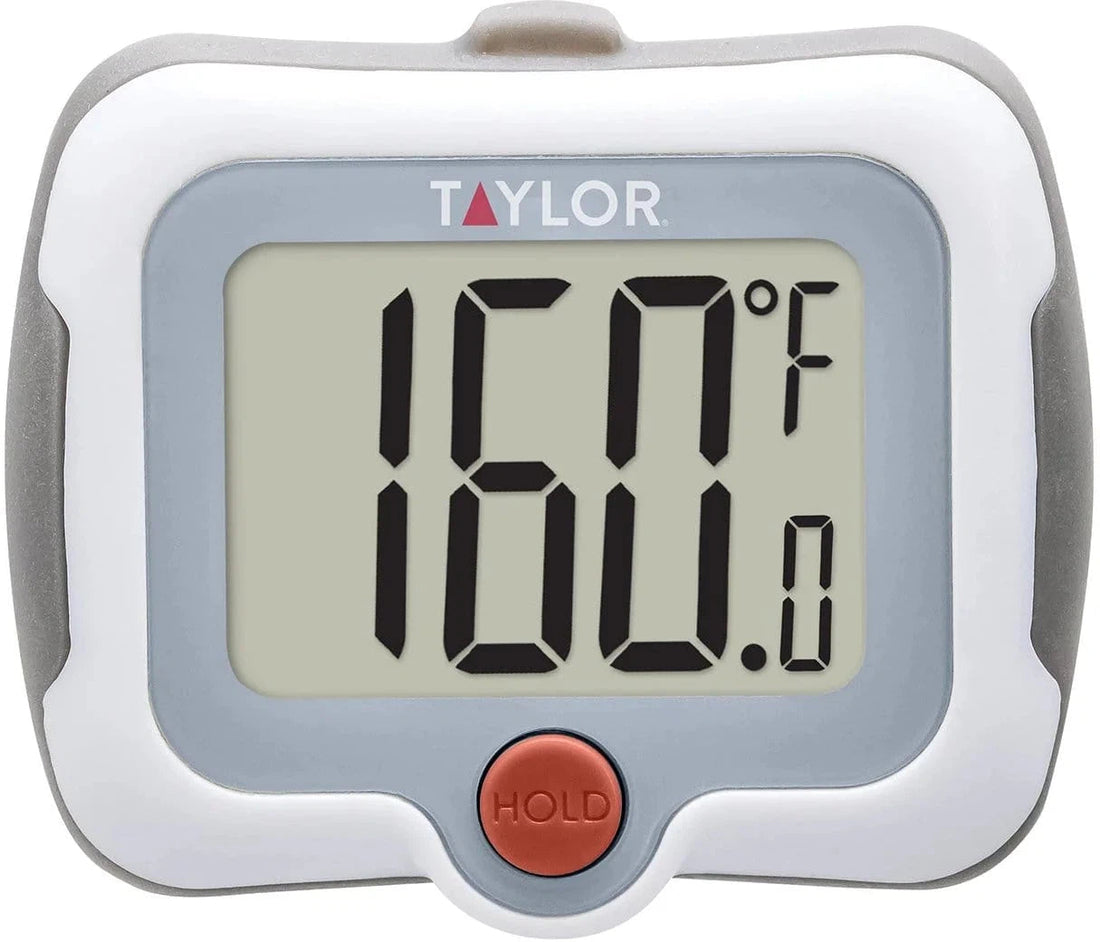 Taylor - Digital Pivoting 1" Display Thermometer with Swivel Head, Pack of 6 - 9836