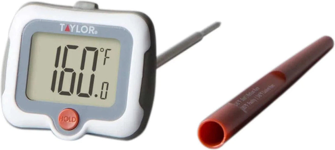 Taylor - Digital Pivoting 1" Display Thermometer with Swivel Head, Pack of 6 - 9836