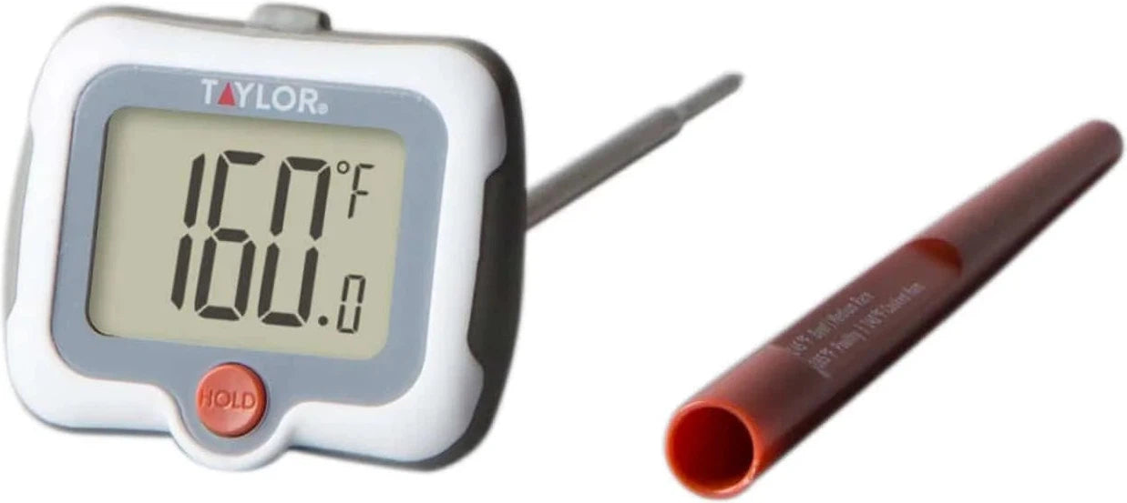 Taylor - Digital Pivoting 1" Display Thermometer with Swivel Head, Pack of 6 - 9836