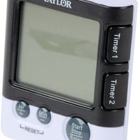 Taylor - Dual Event Digital Timer/Clock, Pack of 6 - 5828