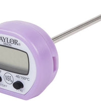 Taylor - Purple Digital Allergy Thermometer with Step-Down Probe - 9840PRN - DISCONTINUED